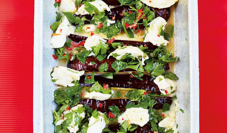 Roasted Aubergine | Easy Aubergine Recipe