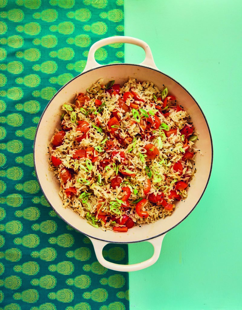 Rukmini Iyer’s Mum’s All-In-One Spiced Tomato Rice