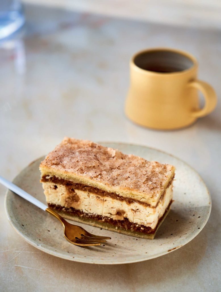 Butterscotch cheesecake bars