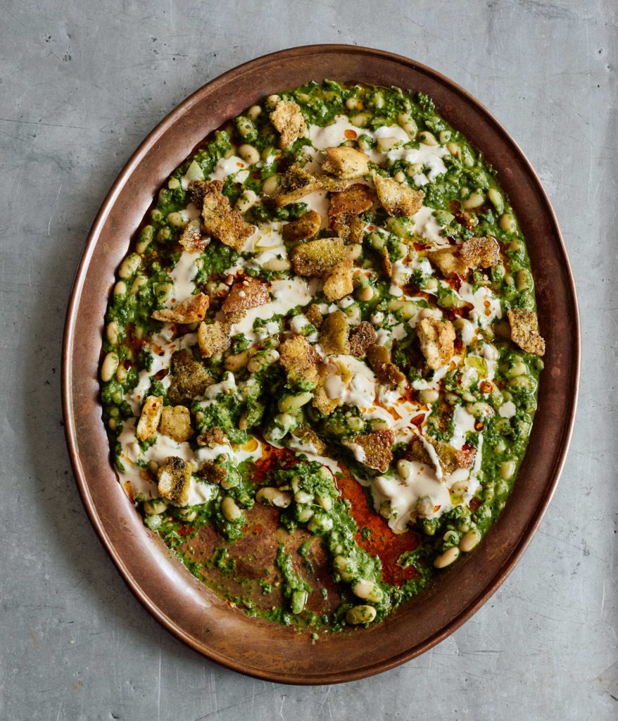 Ottolenghi, Noor Murad Green Cannellini Beans Saturday Kitchen