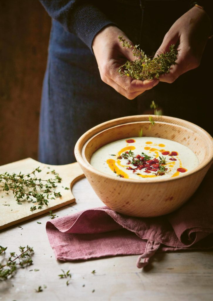 Potato Thyme Soup