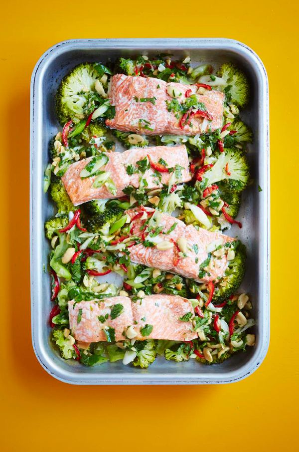 Easy fish traybakes