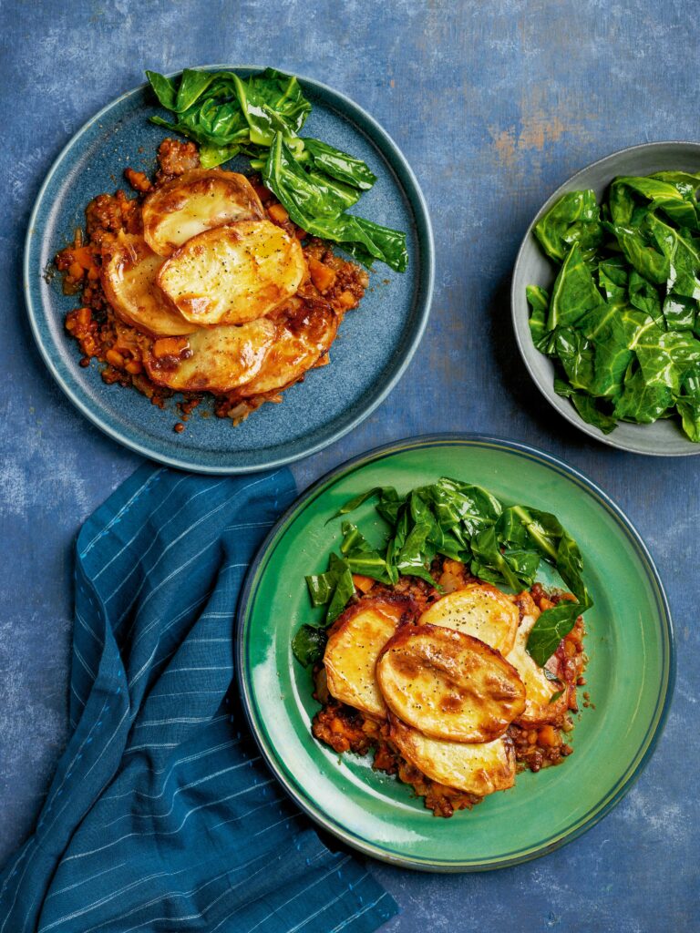 slow cooker veggie Lancashire hot pot